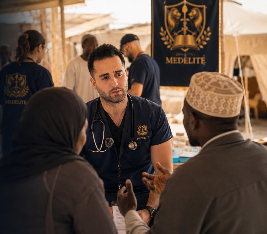 MedElite im medizinischen Einsatz in Afrika